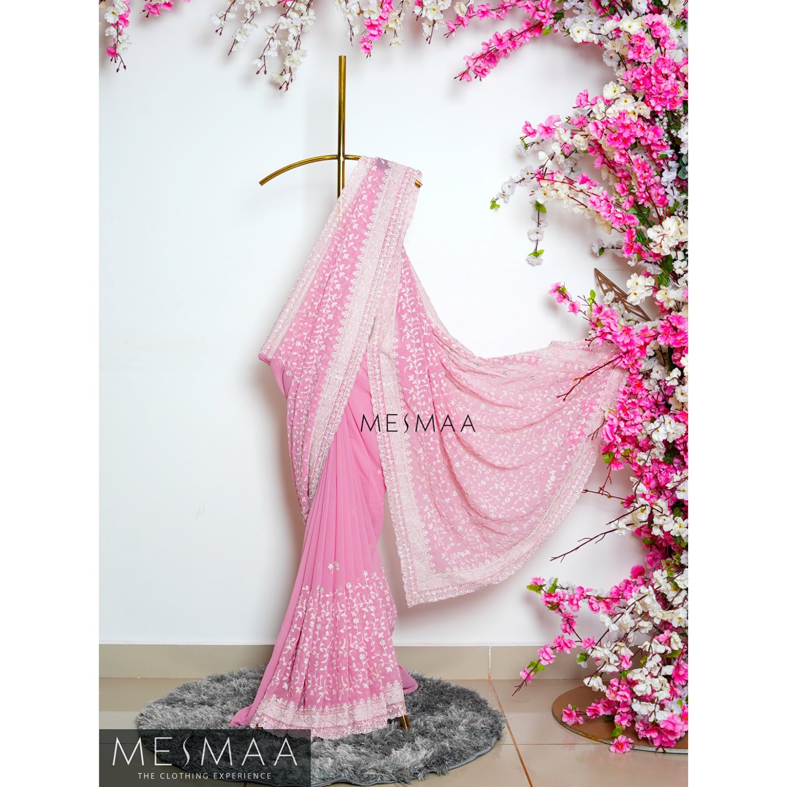 Chikankari saree