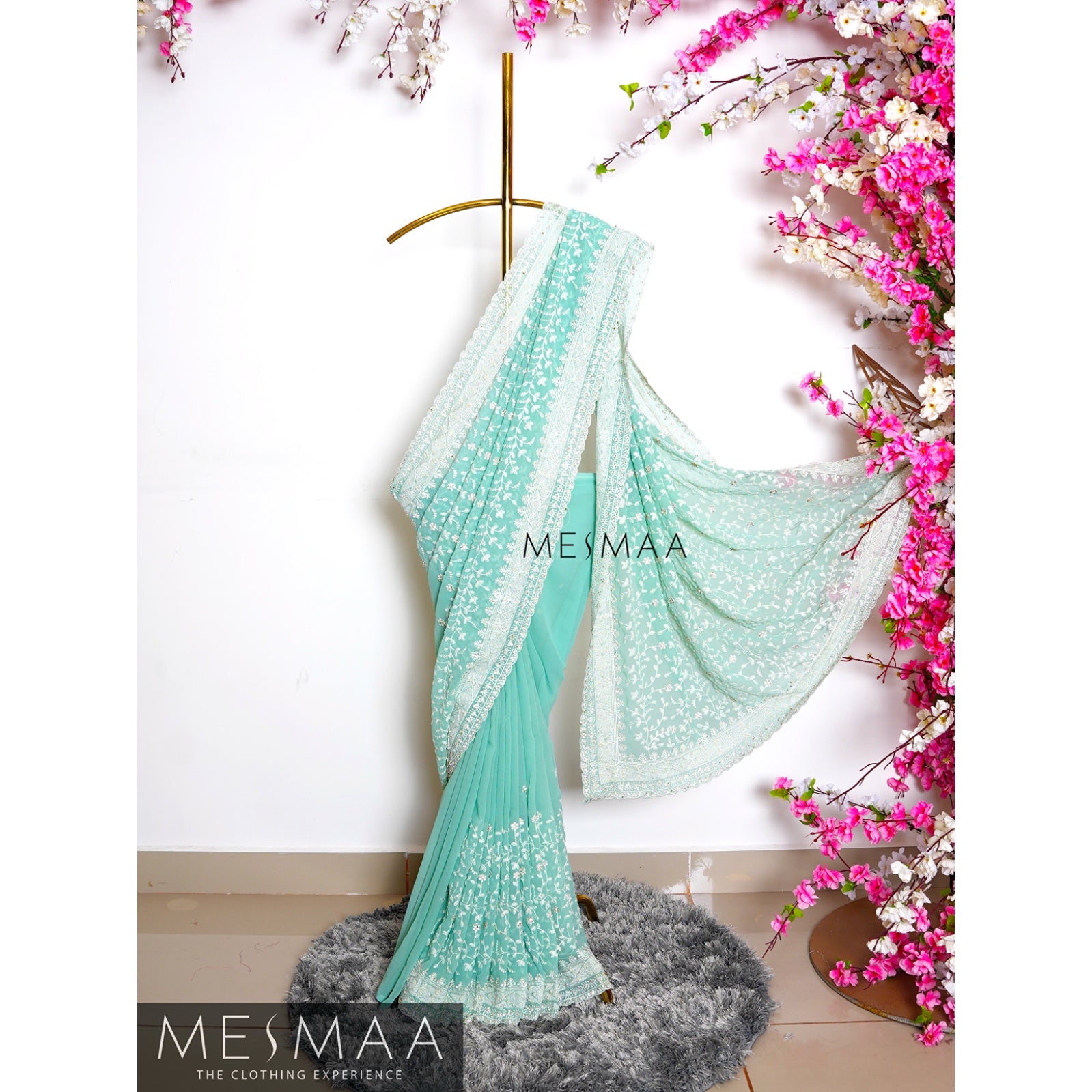 Chikankari saree