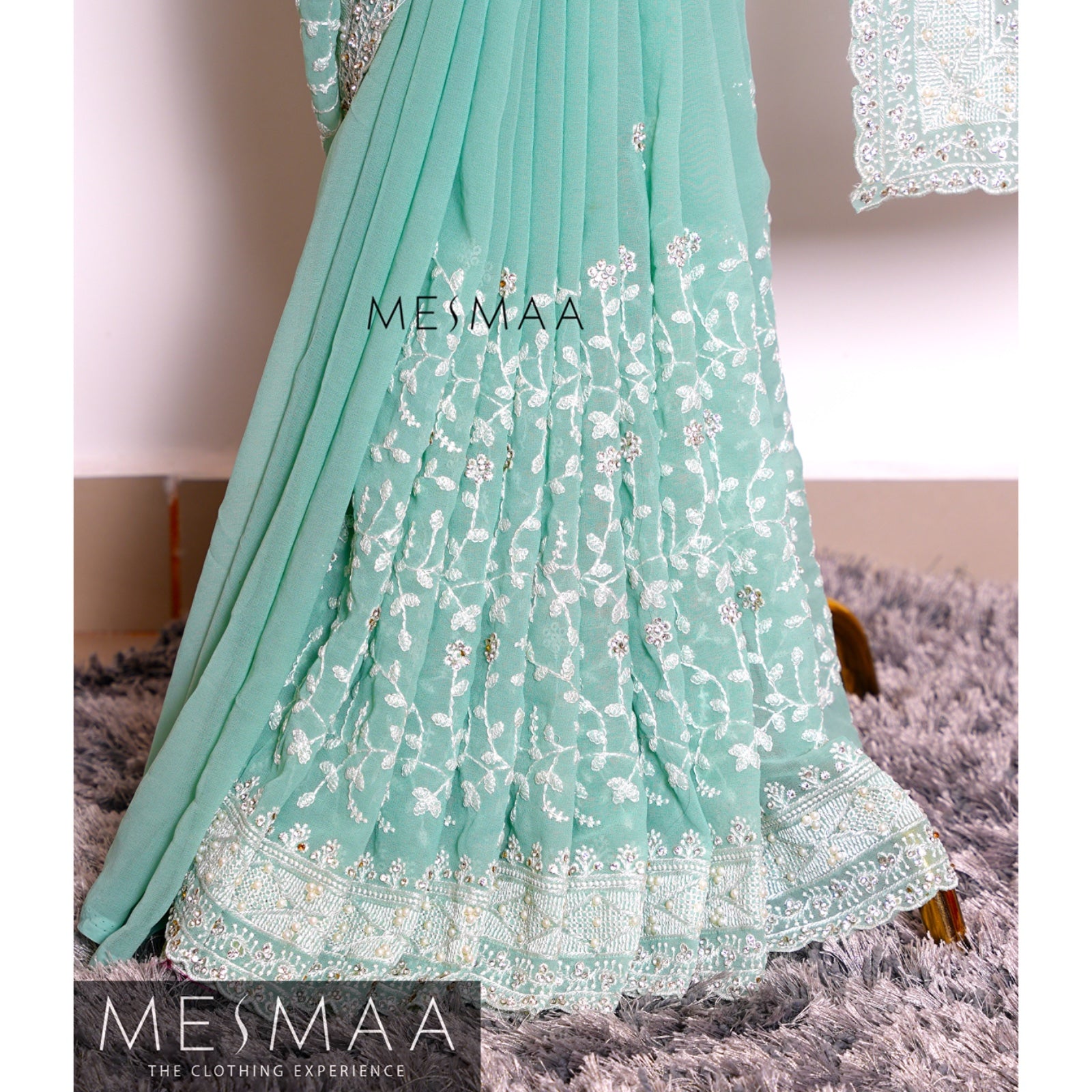 Chikankari saree