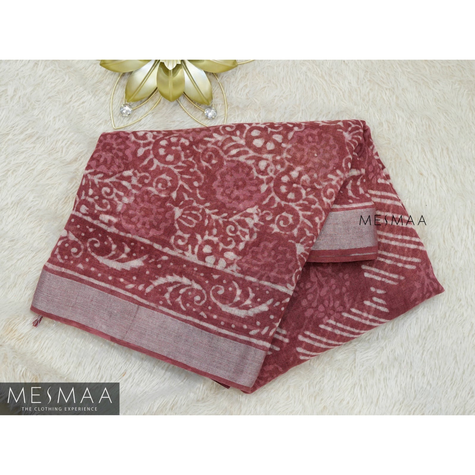Linen sarees